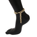 2020 joias com corrente de ouro pulseira de ouro no tornozelo pulseira de hiphop grosso tornozeleira feminina joias para pés
